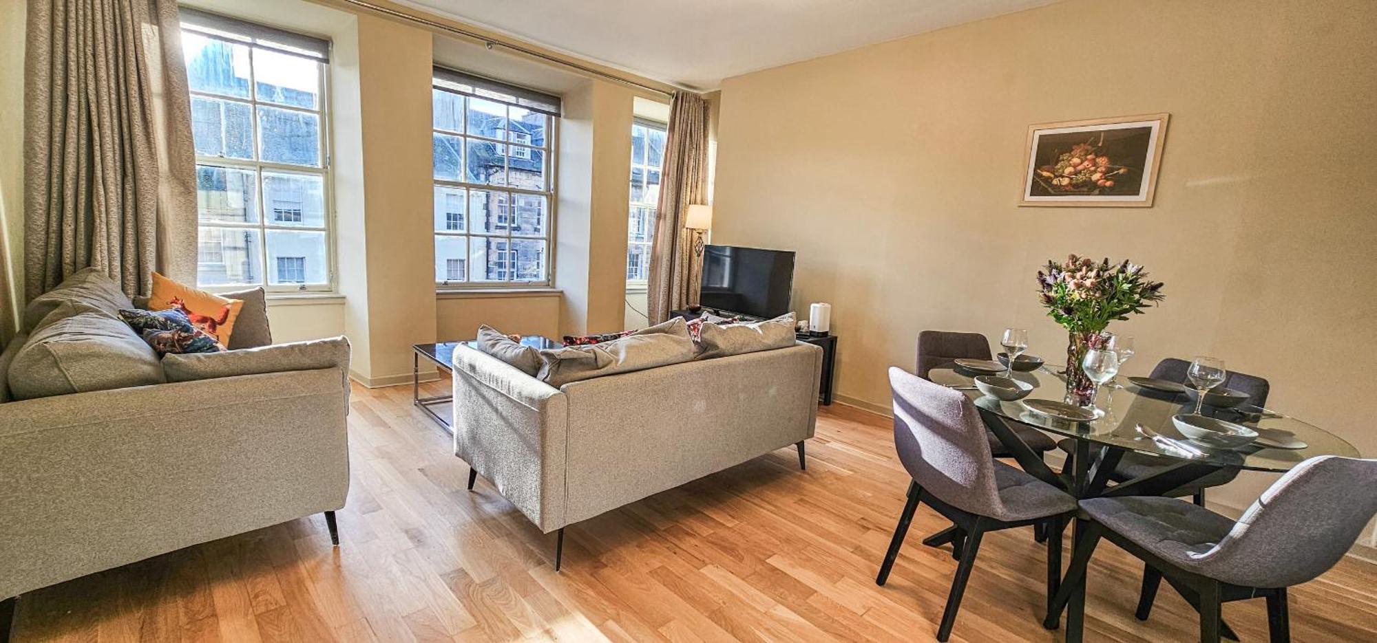 Royal Mile - Bright 2 Bedroom Apartment Edinburgh Ngoại thất bức ảnh